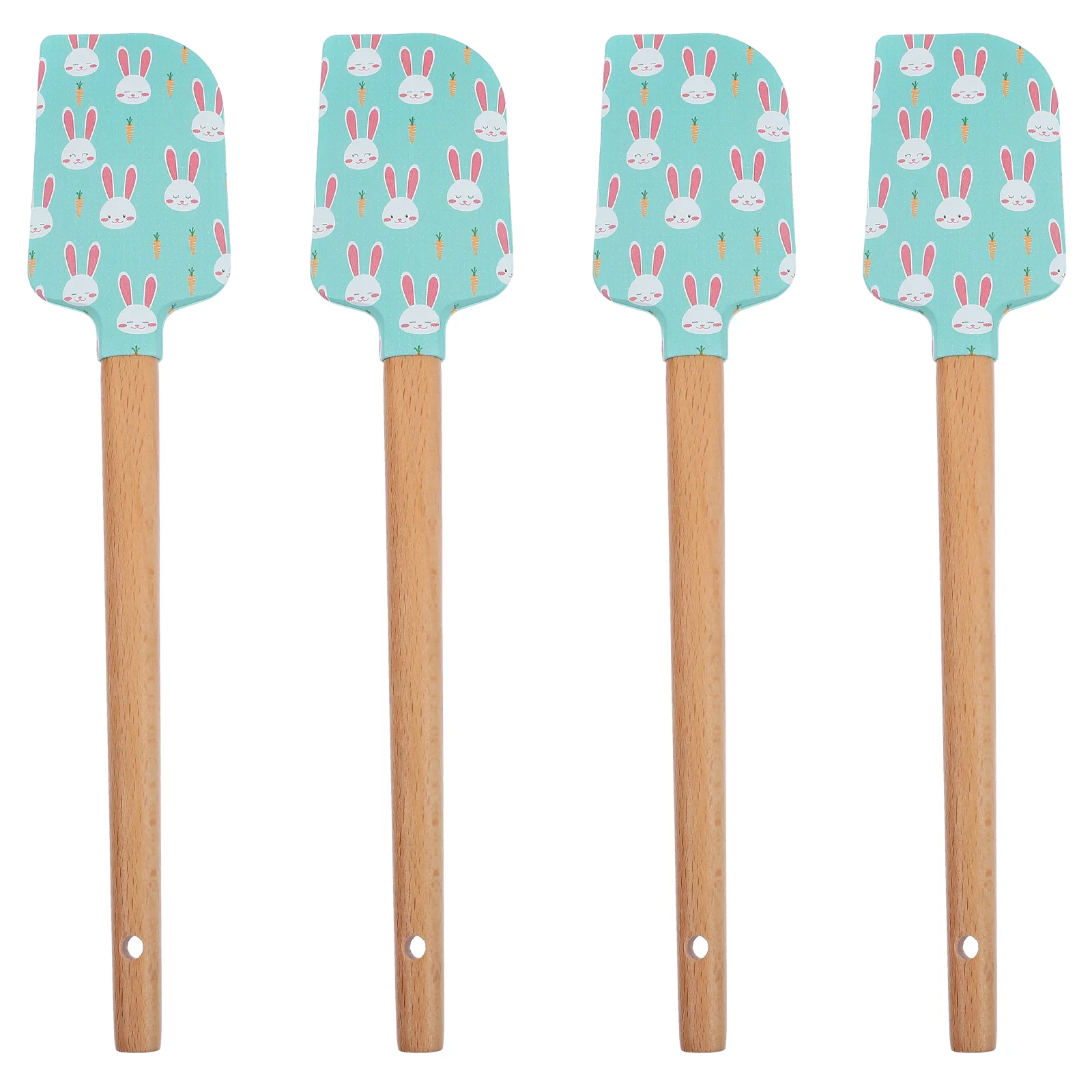 4 Pcs Silicone Spatula Multiuse Baking Tool Cake Cream Scraper Fork Hotel Wood Spatulas
4 Pcs Silicone Spatula Multiuse Baking Tool Cake Cream Scraper Fork Hotel Wood Spatulas