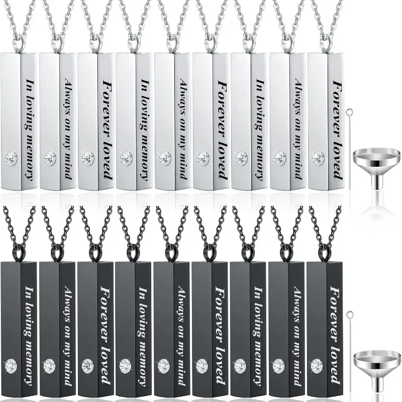 Urn Necklace For Ashes For Men Women Cremation Jewelry For Ashes Stainless Steel Small Keepsake Pendant For Human Ashes
Urn Necklace For Ashes For Men Women Cremation Jewelry For Ashes Stainless Steel Small Keepsake Pendant For Human Ashes