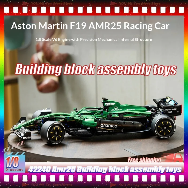 1:8 42240 Aston Martin Amr25 Race Car Building Toy Made Of Abs Material. Suitable For Children A Gift For Collection And Display
1:8 42240 Aston Martin Amr25 Race Car Building Toy Made Of Abs Material. Suitable For Children A Gift For Collection And Display