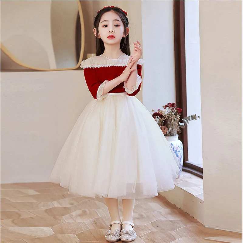 Children's Dresses 2025 New Short Style Flower Girl Host Birthday Party Princess Gown Girl Piano Performance Costume Customized
Children's Dresses 2025 New Short Style Flower Girl Host Birthday Party Princess Gown Girl Piano Performance Costume Customized
