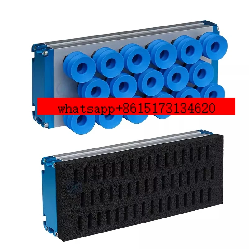 Integrated vacuum sponge suction cup manipulator