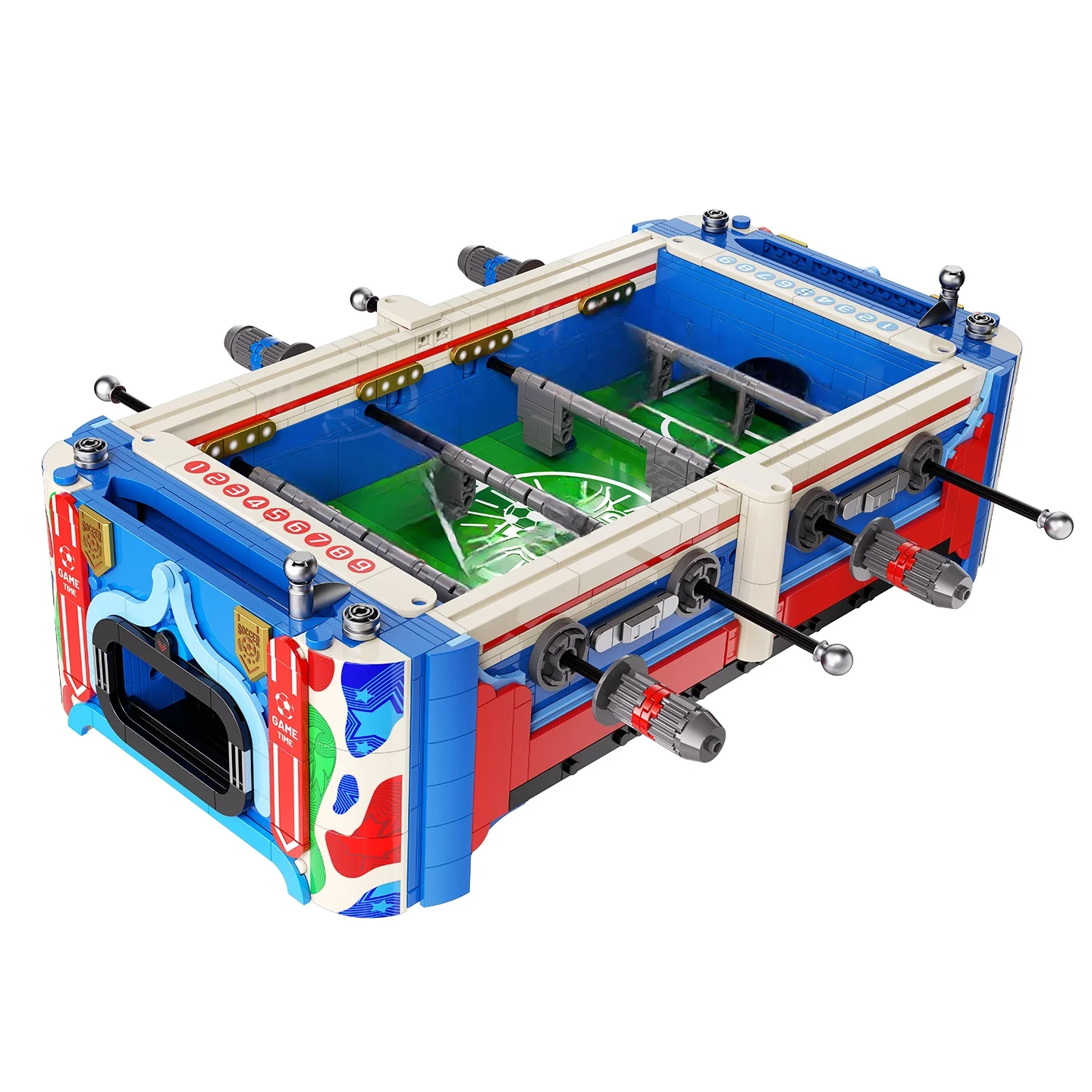 JAKI Glory Summit Table Football Machine Building Blocks Set, Football Cup Desktop Ornament, Assembly Toy, Kids Birthday Gift
JAKI Glory Summit Table Football Machine Building Blocks Set, Football Cup Desktop Ornament, Assembly Toy, Kids Birthday Gift