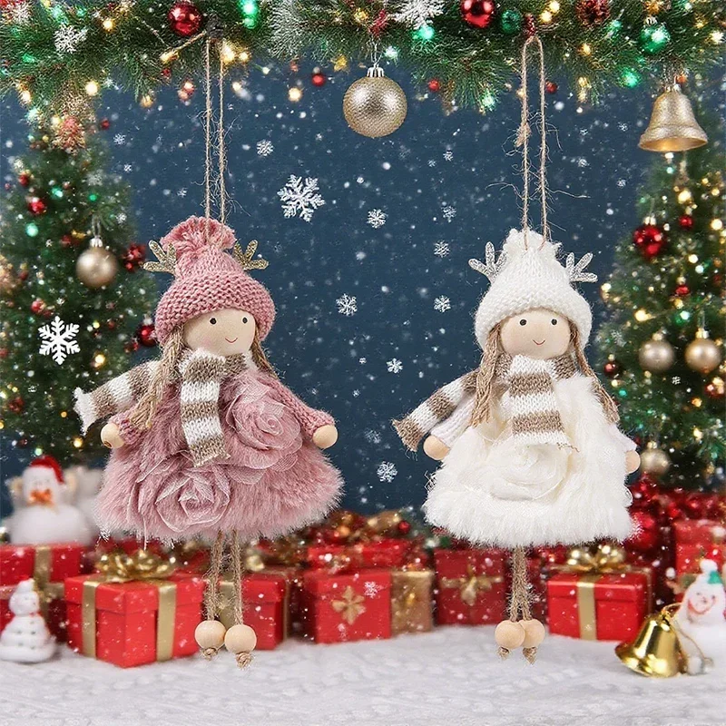Cute Christmas Tree Pendants Angel Snowman Doll Santa Claus Hanging Pendant Xmas Tree Party Gift Pendant Car Hanging Decor
Cute Christmas Tree Pendants Angel Snowman Doll Santa Claus Hanging Pendant Xmas Tree Party Gift Pendant Car Hanging Decor