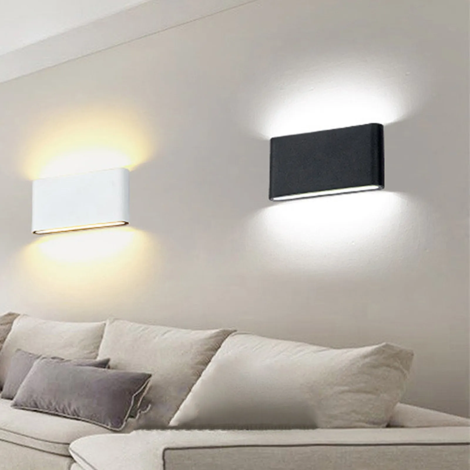 Waterproof LED Wall Sconce 12W Aluminium Frosted Surface Warm Light Indoor Outdoor Corridor Balcony Patio Lighting Fixture
Waterproof LED Wall Sconce 12W Aluminium Frosted Surface Warm Light Indoor Outdoor Corridor Balcony Patio Lighting Fixture