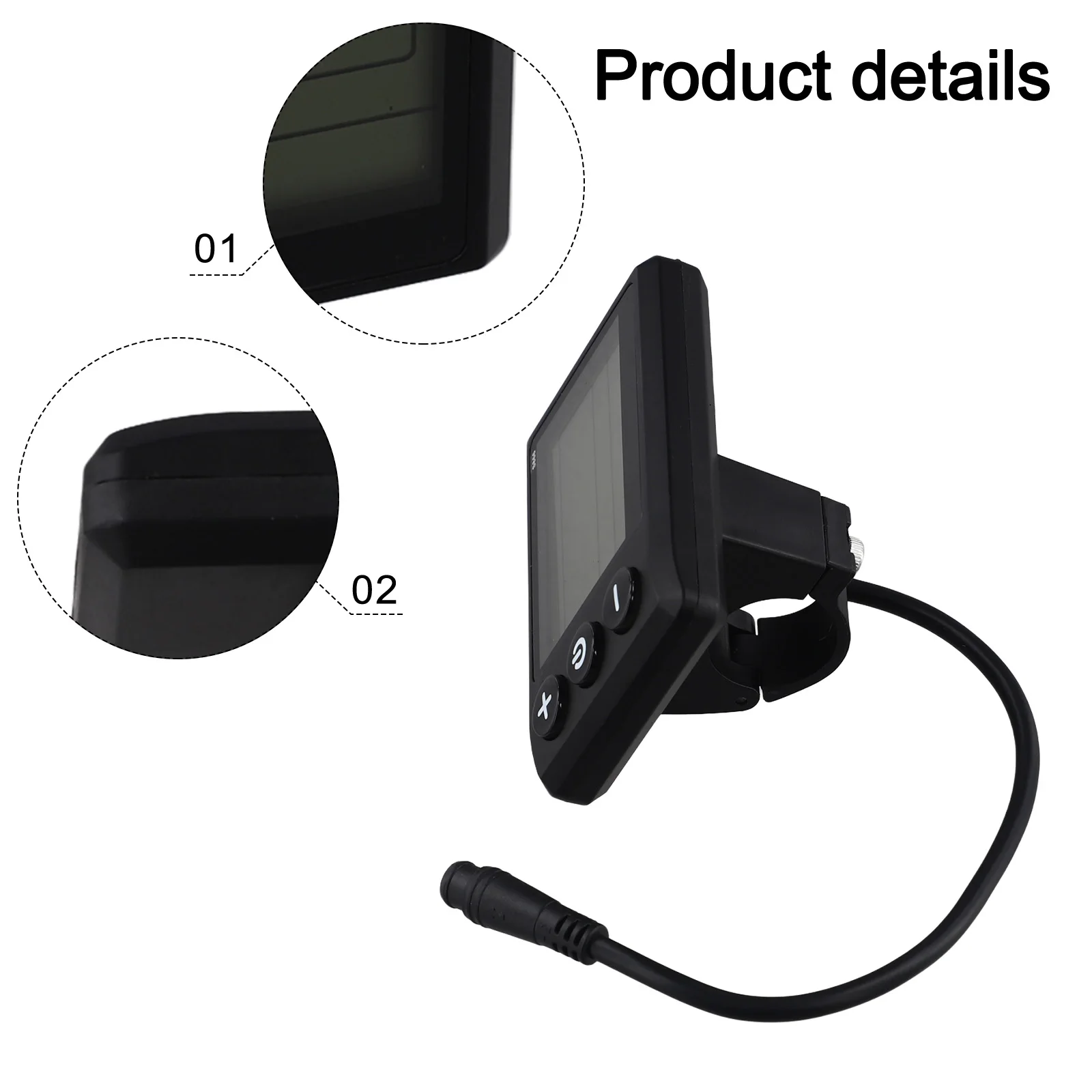 E-Bike Display 24V 36V 48V LCD Display With 6 Pins Waterproof Interface Cable Electric Scooter LCD Instrument Bicycle Components
E-Bike Display 24V 36V 48V LCD Display With 6 Pins Waterproof Interface Cable Electric Scooter LCD Instrument Bicycle Components
