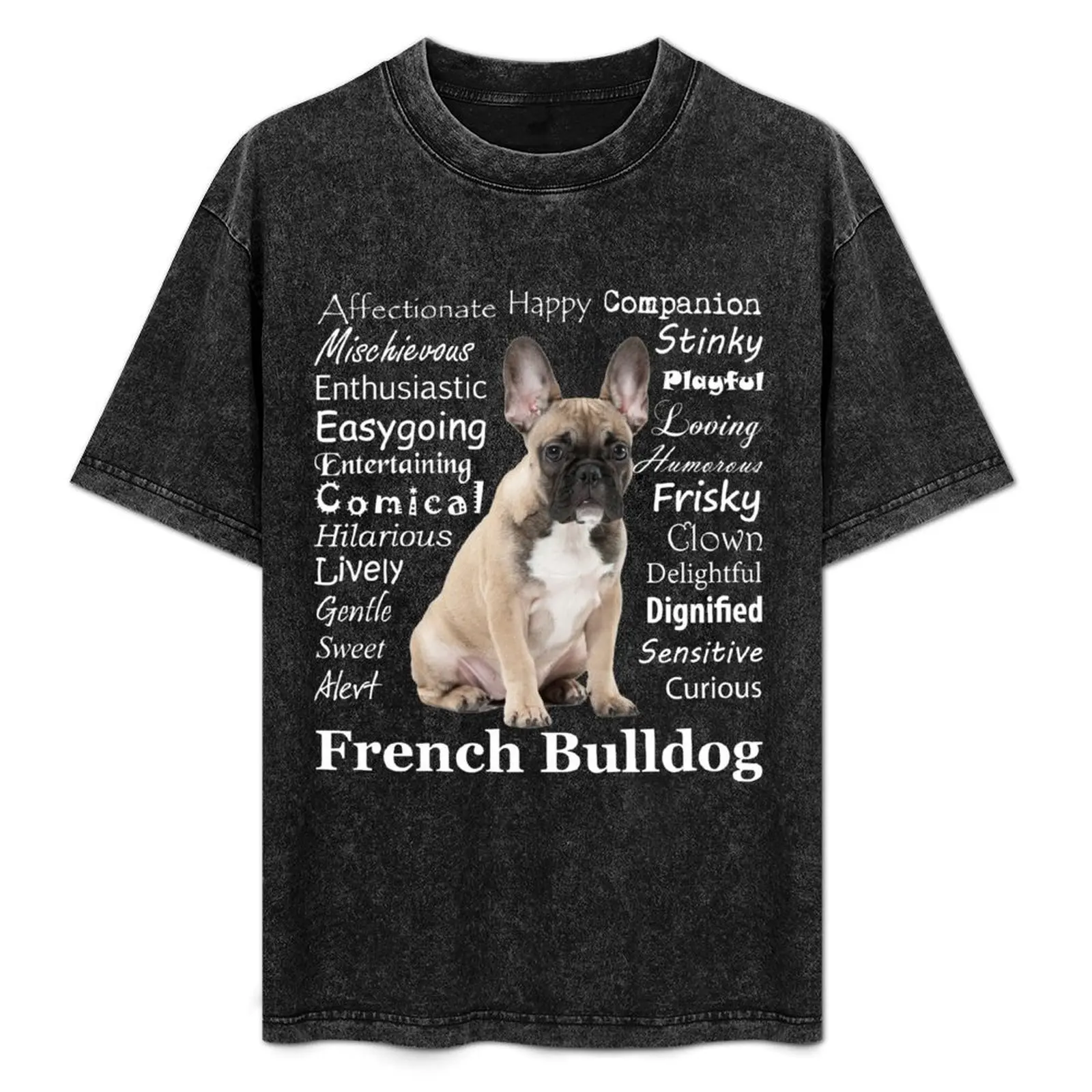 Frenchie Traits T-Shirt Street Style Casual Tee Shirt
Frenchie Traits T-Shirt Street Style Casual Tee Shirt