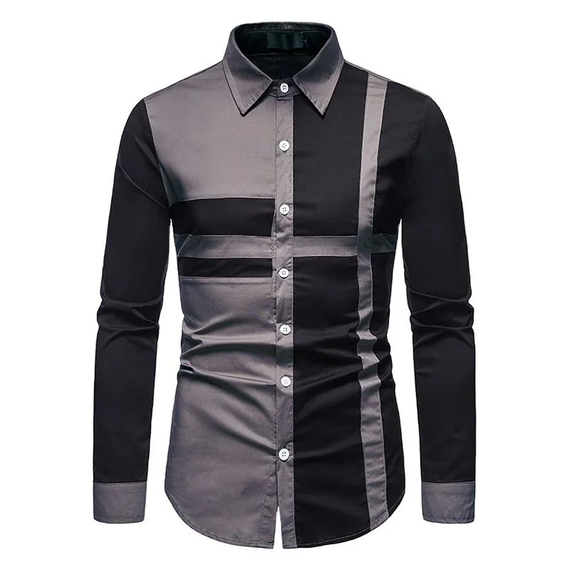 New Fashionable Loose Men's Simple Business Long Sleeved Checkered Shirt Style Design Shirt Top Long Sleeved Casual Clothing Top
New Fashionable Loose Men's Simple Business Long Sleeved Checkered Shirt Style Design Shirt Top Long Sleeved Casual Clothing Top