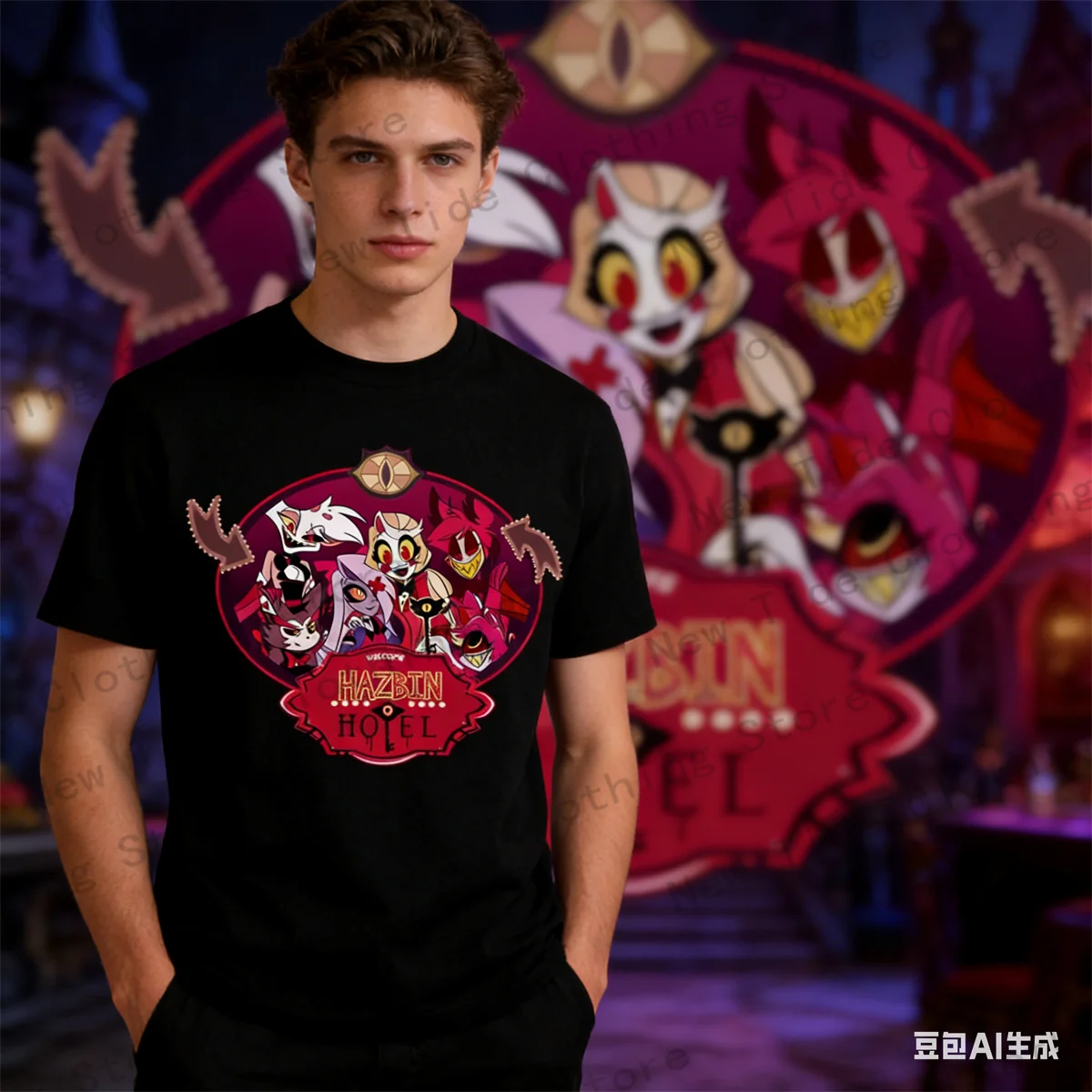 Hazbin Comedy Angel Dust Print T-shirts Men Summer Graphic Tees Funny Shirts For Man Tshirts Crew Neck Harajuku Tops
Hazbin Comedy Angel Dust Print T-shirts Men Summer Graphic Tees Funny Shirts For Man Tshirts Crew Neck Harajuku Tops