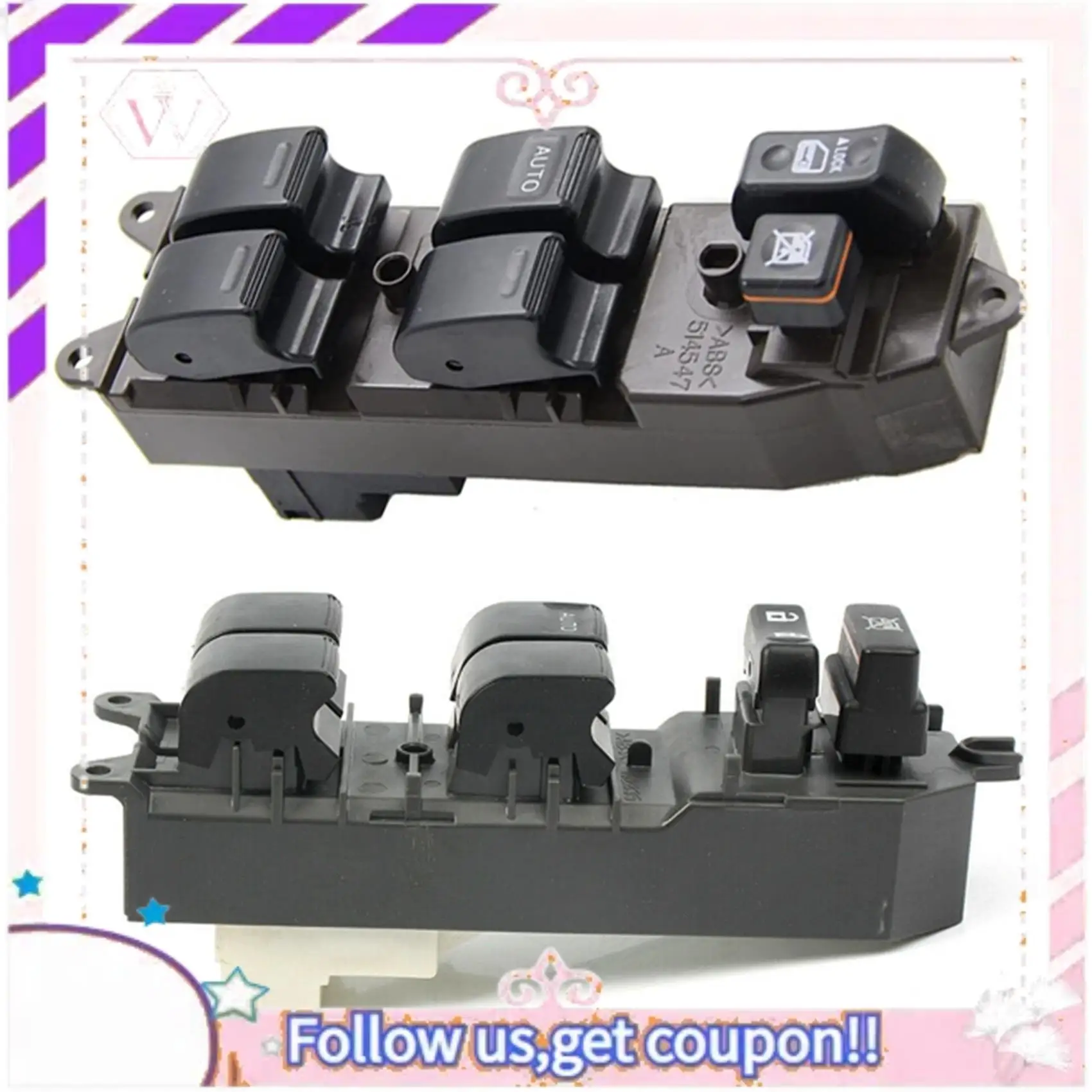 Portable Front Side Master Power Window Switch With Car Glass Lifter Switch Power Window Control Combination Switch
Portable Front Side Master Power Window Switch With Car Glass Lifter Switch Power Window Control Combination Switch