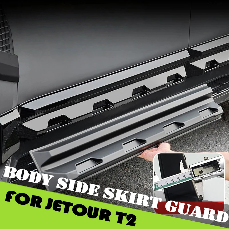 Car Body Side Skirt Guard Fit for Jetour Traveller T2 2023-2025 5/7-seater Modified Third-generation Black Knight Side Skirt
Car Body Side Skirt Guard Fit for Jetour Traveller T2 2023-2025 5/7-seater Modified Third-generation Black Knight Side Skirt