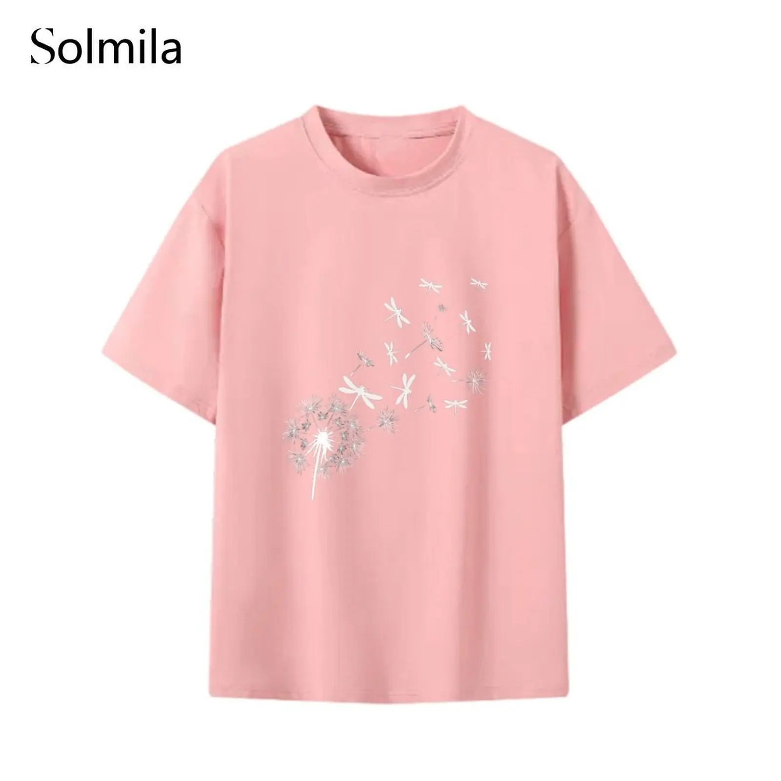 Casual Korean T-shirt Design Korean Style Shirt Women's T Shirt Comfortable Short Sleeve T-shirt Vacation Wear
Casual Korean T-shirt Design Korean Style Shirt Women's T Shirt Comfortable Short Sleeve T-shirt Vacation Wear