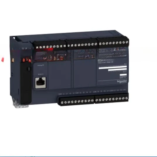Контроллер ПЛК TM241CE24T, встроенный с 1 портами Ethernet, 24-точечным входом/выходом
Контроллер ПЛК TM241CE24T, встроенный с 1 портами Ethernet, 24-точечным входом/выходом