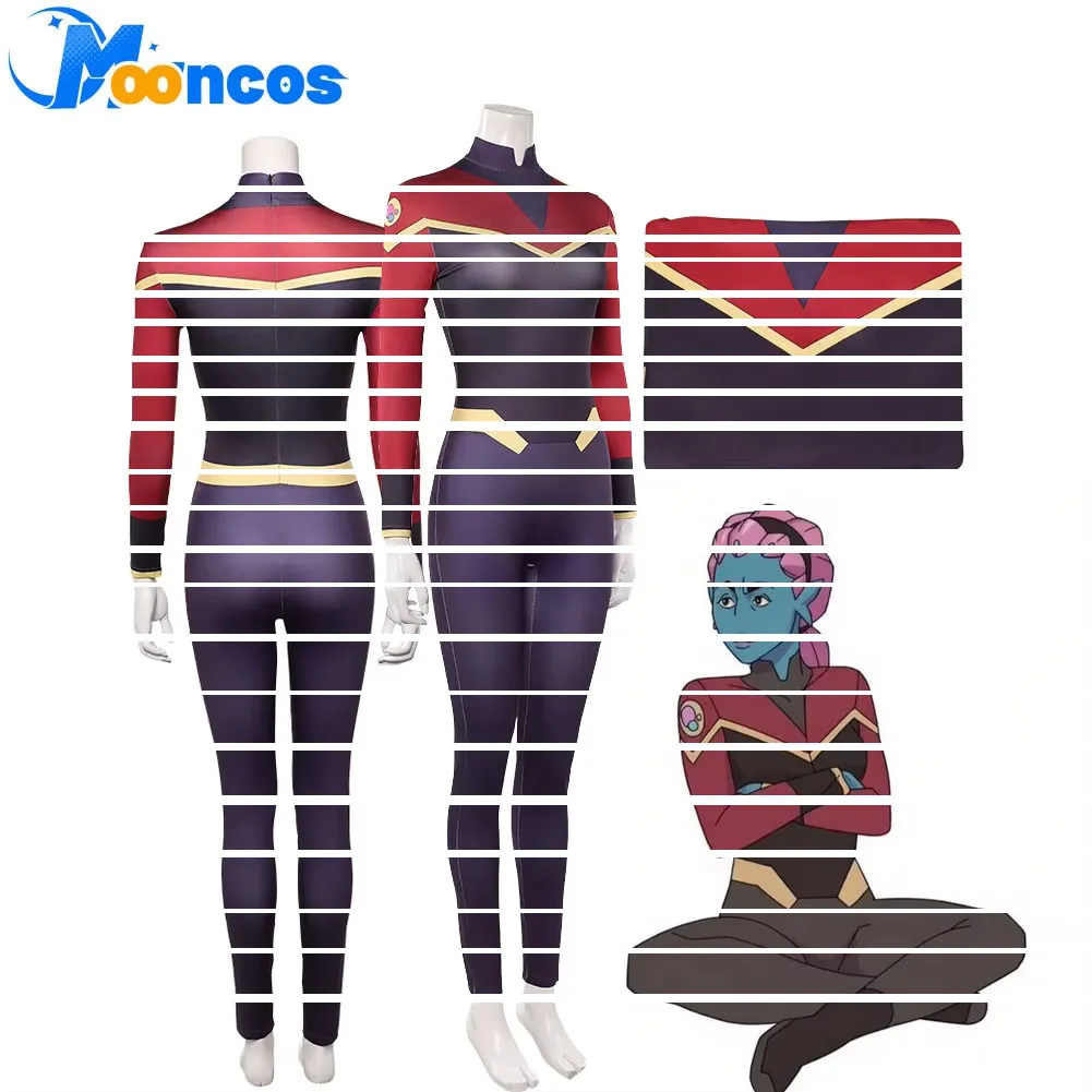 Invincible Telia Cosplay Jumpsuit Costume Women Fantasy Blue Red Bodysuit Disguise Clothing Female Halloween Carnival Party Suit
Invincible Telia Cosplay Jumpsuit Costume Women Fantasy Blue Red Bodysuit Disguise Clothing Female Halloween Carnival Party Suit