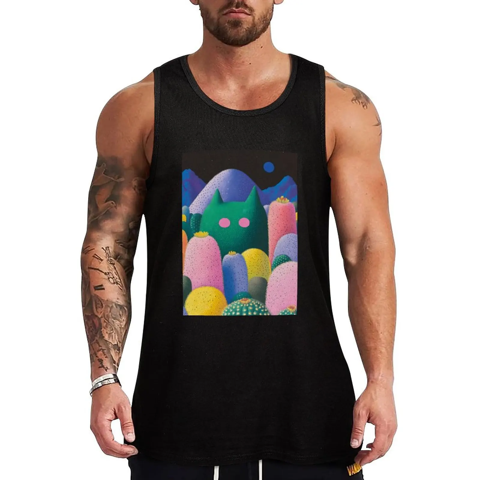 hiding among varied colorful cactus Tank Top men clothes gym clothes man fitness sports vest
hiding among varied colorful cactus Tank Top men clothes gym clothes man fitness sports vest
