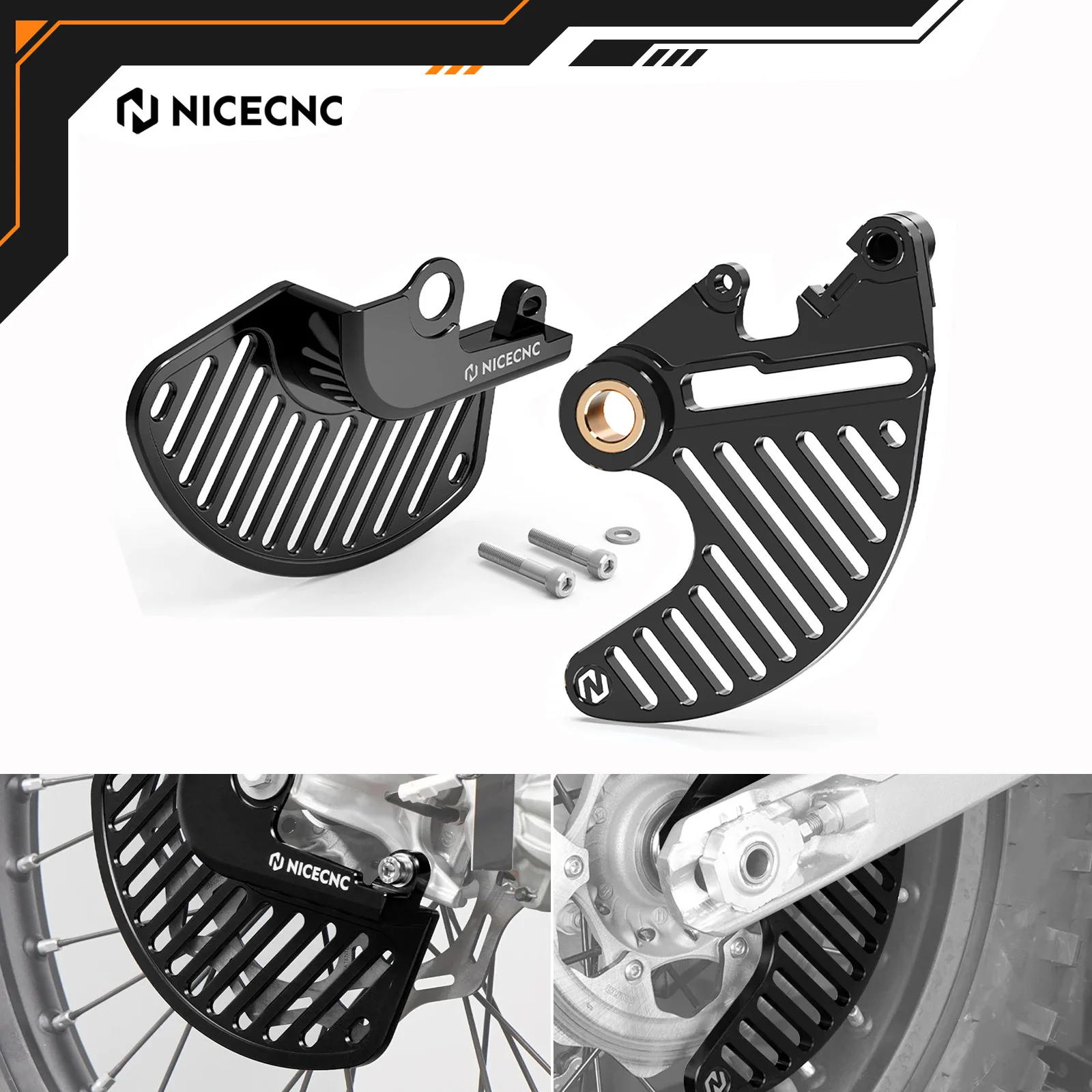 NICECNC For KTM EXC 300 EXC TPI 300 SX125 EXC-F 350 SX-F 450 XCW500 For Husqvarna TE300 GASGAS EC300 Front Rear Brake Disc Guard
NICECNC For KTM EXC 300 EXC TPI 300 SX125 EXC-F 350 SX-F 450 XCW500 For Husqvarna TE300 GASGAS EC300 Front Rear Brake Disc Guard