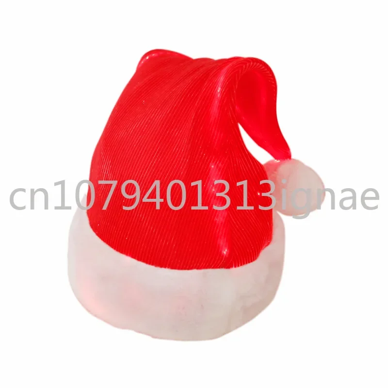Cross border Direct Supply Christmas Colorful Fiber Optic Glow Hat Christmas Decoration Gift Fiber Fabric Hat Red Christmas
Cross border Direct Supply Christmas Colorful Fiber Optic Glow Hat Christmas Decoration Gift Fiber Fabric Hat Red Christmas