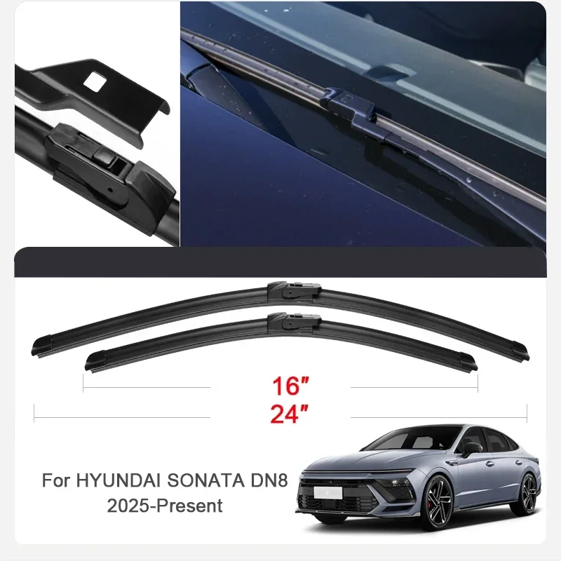 2PCS Car Front Windshield Rubber Wiper Accessory For Hyundai Solaris Accent Elantra Avante I10 I20 I30 IONIQ 5 6 Sonata Veloster
2PCS Car Front Windshield Rubber Wiper Accessory For Hyundai Solaris Accent Elantra Avante I10 I20 I30 IONIQ 5 6 Sonata Veloster