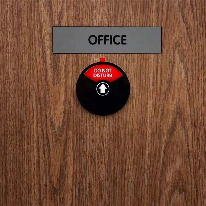 TA-4PCS Acrylic Privacy Sign,Do Not Disturb/Please Knock/Out Of Office/In A Meeting Sign,Office Door Sign (5Inch,Black)
TA-4PCS Acrylic Privacy Sign,Do Not Disturb/Please Knock/Out Of Office/In A Meeting Sign,Office Door Sign (5Inch,Black)