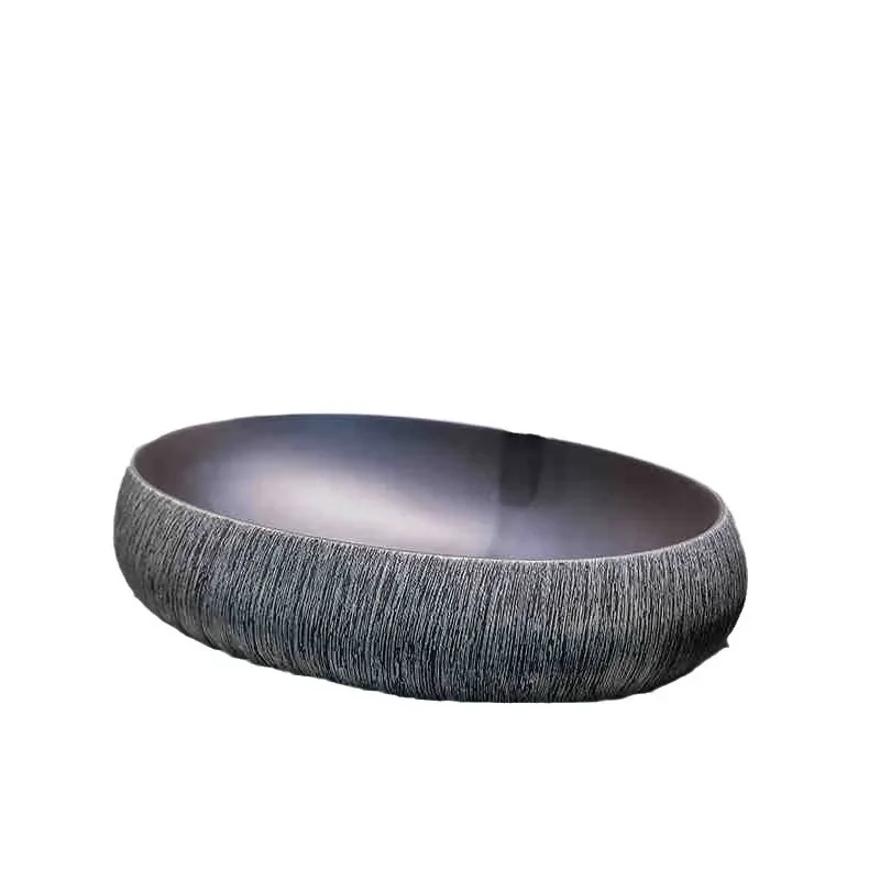 Black ceramic table wash basin for home use
Black ceramic table wash basin for home use