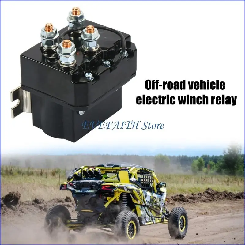 124B Winch Solenoid Relays With Connection Wires Contactor Solenoid Relays
124B Winch Solenoid Relays With Connection Wires Contactor Solenoid Relays