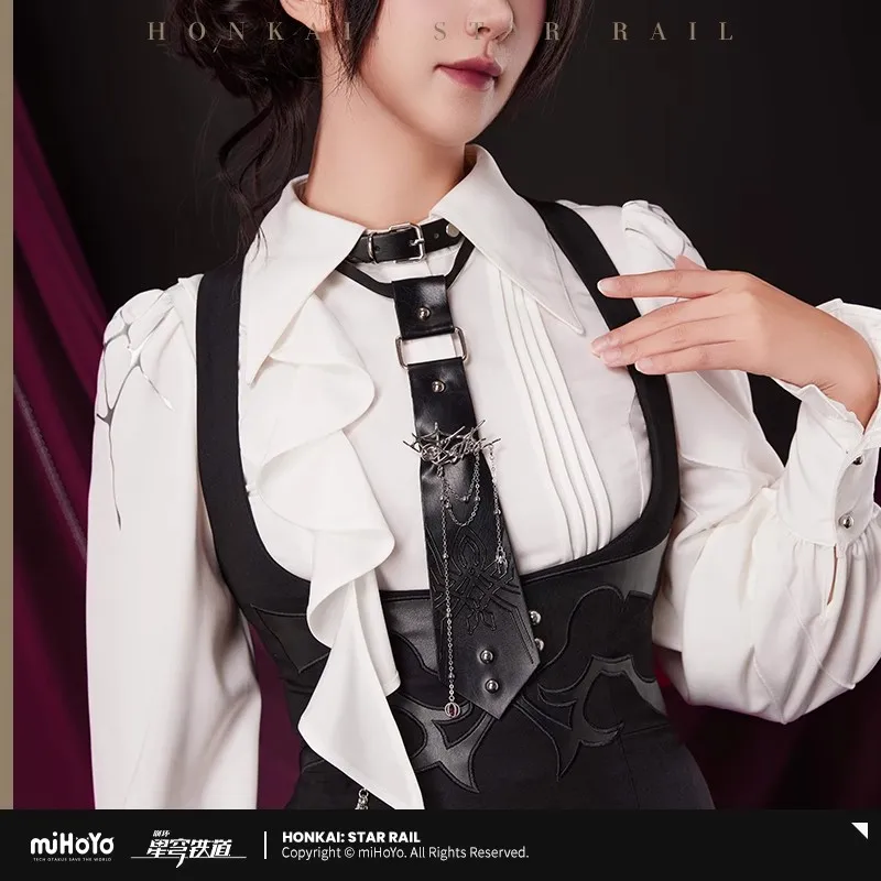 Официальный галстук miHoYo Honkai: StarRail Kafka, серия Impression, аниме, игровые товары и одежда
Официальный галстук miHoYo Honkai: StarRail Kafka, серия Impression, аниме, игровые товары и одежда