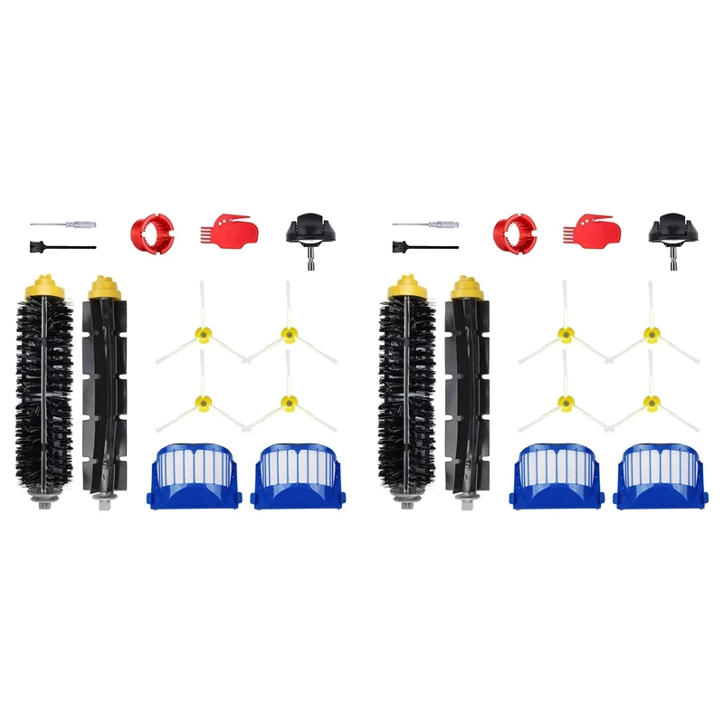 2 комплекта запасных частей для Irobot Roomba 675 677 692 671 694 691 614 615 635 676 670 645 655 690 600 500
2 комплекта запасных частей для Irobot Roomba 675 677 692 671 694 691 614 615 635 676 670 645 655 690 600 500