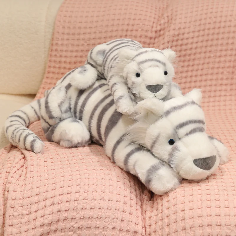 Lifelike 30/45/60cm Snow Tiger Plush Toys Ferocious Wild Animals Simulation White Forest King Doll Children Kids Birthday Gifts
Lifelike 30/45/60cm Snow Tiger Plush Toys Ferocious Wild Animals Simulation White Forest King Doll Children Kids Birthday Gifts