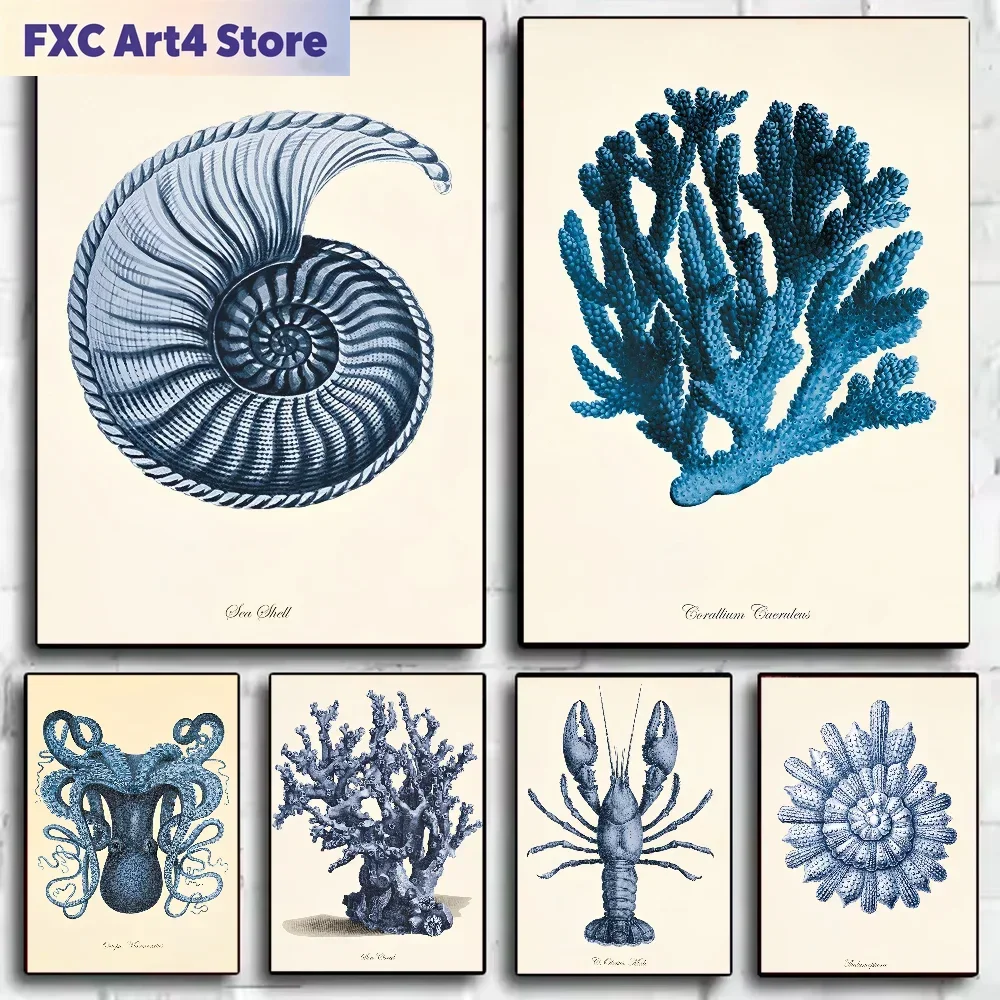 Frameless Blue Sea Creature Coral Shrimp Poster HD art sticky wall waterproof home living room bedroom bar aesthetic decoration
Frameless Blue Sea Creature Coral Shrimp Poster HD art sticky wall waterproof home living room bedroom bar aesthetic decoration