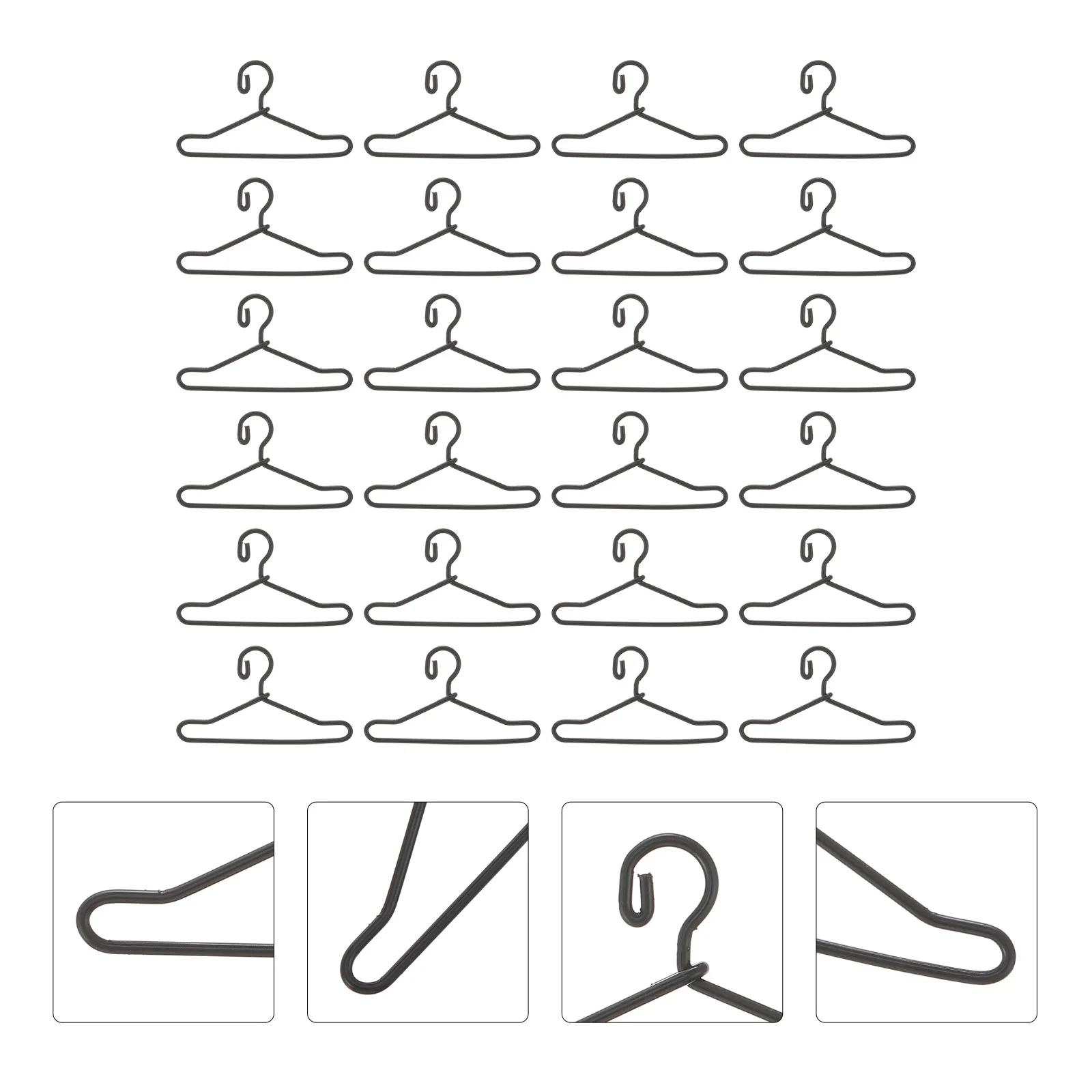 50 PCS Hanger Pants Mini Hangers Crafts Coat Dress Organizer Clothes Support Toy Child
50 PCS Hanger Pants Mini Hangers Crafts Coat Dress Organizer Clothes Support Toy Child