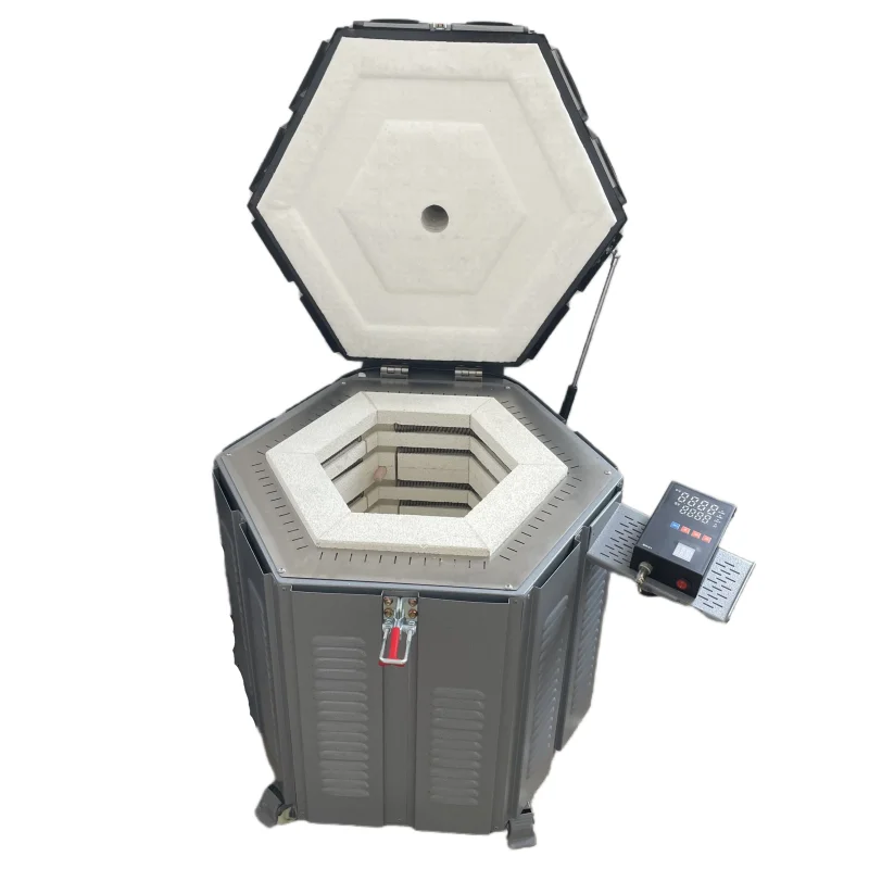Ceramic Electric Laboratory Kiln Oven Iron Construction Heating Equipment With 1240C Max Temp And 6KW Power For Pottery Use
Ceramic Electric Laboratory Kiln Oven Iron Construction Heating Equipment With 1240C Max Temp And 6KW Power For Pottery Use