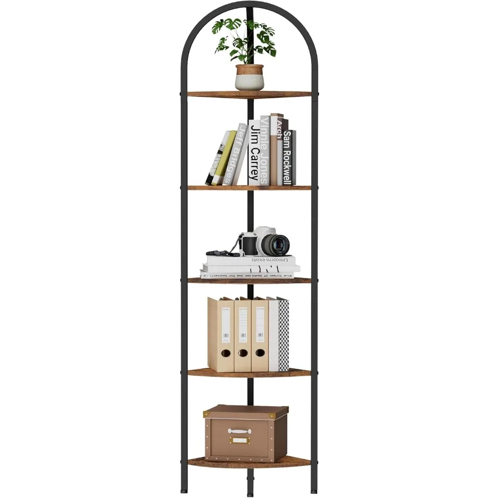 5 Tier Arched Corner Shelf Metal Frame Plant Storage Industrial Rustic Brown Black
5 Tier Arched Corner Shelf Metal Frame Plant Storage Industrial Rustic Brown Black