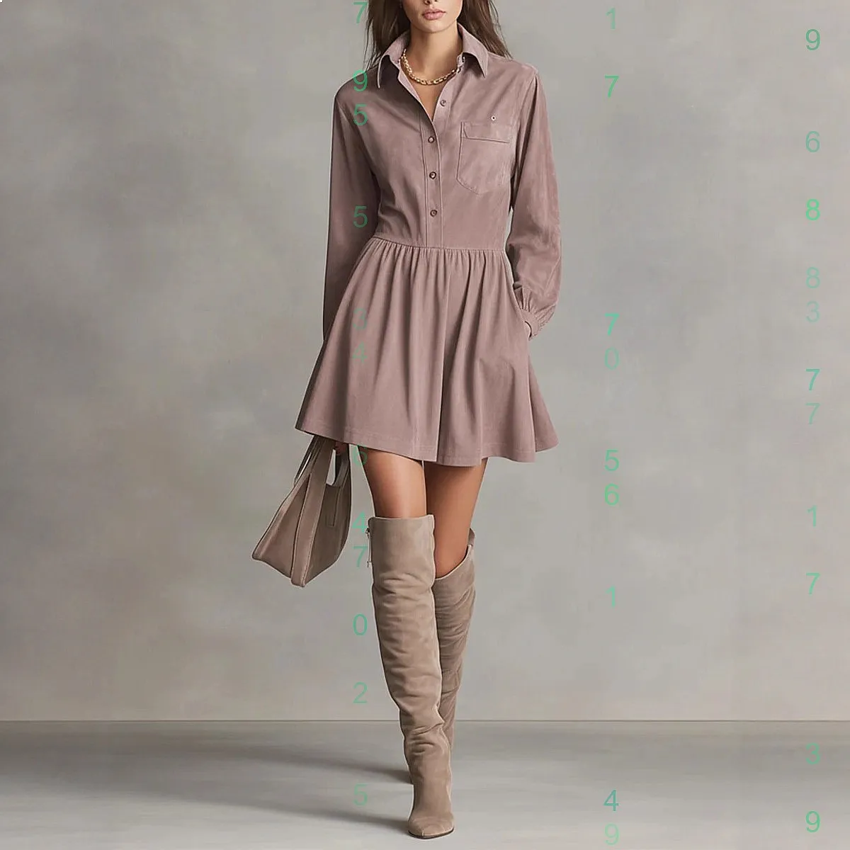 Suede Long Sleeve Button Down Shirt Dress Dresses for Women Spring Summer Casual Blouse Top
Suede Long Sleeve Button Down Shirt Dress Dresses for Women Spring Summer Casual Blouse Top