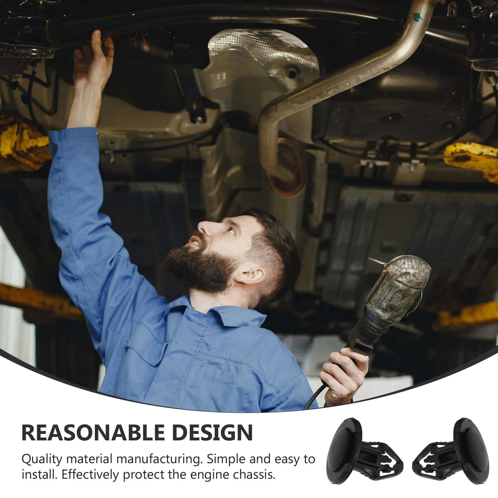 100Pcs Car Chassis Guard Clips Versatile Auto Retainer Push Pins Secure Bumper Fasteners Body Clips Automotive Repair Parts
100Pcs Car Chassis Guard Clips Versatile Auto Retainer Push Pins Secure Bumper Fasteners Body Clips Automotive Repair Parts