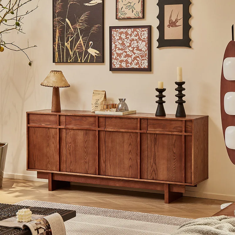 LH solid wood side storage cabinet, used cabinet, wall-mounted vintage entryway cabinet for living room
LH solid wood side storage cabinet, used cabinet, wall-mounted vintage entryway cabinet for living room