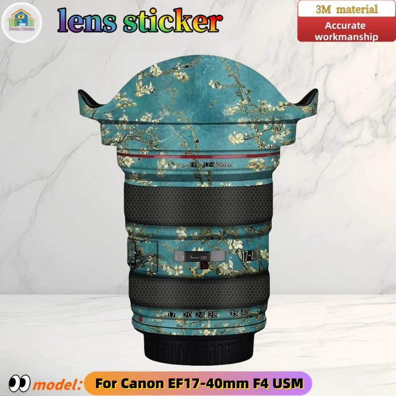 EF1740F4USM For Canon EF17-40mm F4USM Camera lens sticker, DIY skin, Precision tailoring wear-resistant protective film
EF1740F4USM For Canon EF17-40mm F4USM Camera lens sticker, DIY skin, Precision tailoring wear-resistant protective film