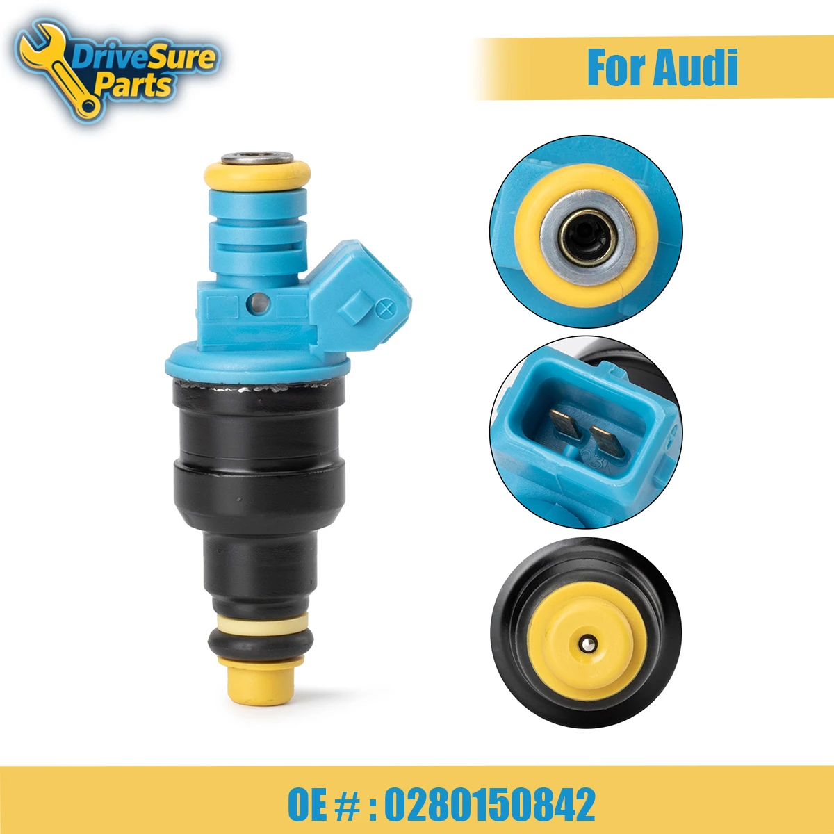 0280150842 1pc High performance Fuel Injector for Audi A4 S4 TT 1.8L 1.8T VW Golf Passat Jetta IV 1.8T Ford 2.3L Turbo 3.8L
0280150842 1pc High performance Fuel Injector for Audi A4 S4 TT 1.8L 1.8T VW Golf Passat Jetta IV 1.8T Ford 2.3L Turbo 3.8L