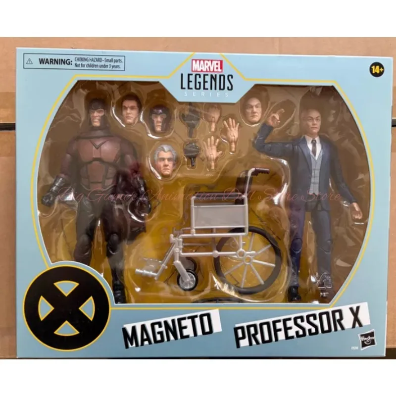 Hasbro Marvel Legends X-Men Magneto & Professor X 6-inch Action Figure 2-Pack PVC Figure
Hasbro Marvel Legends X-Men Magneto & Professor X 6-inch Action Figure 2-Pack PVC Figure