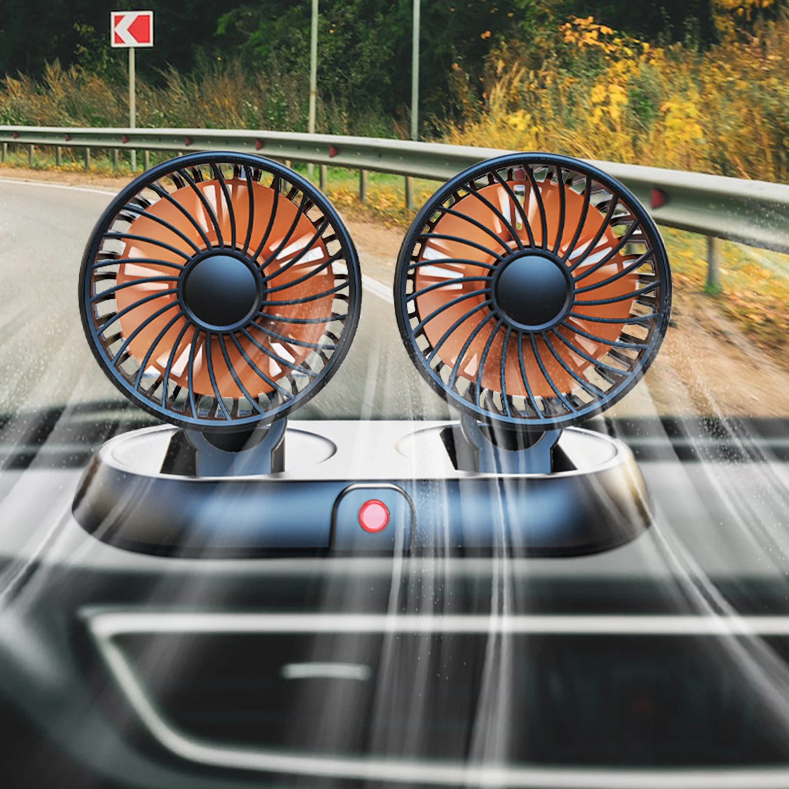 5V 12V 24V Car Cooling Fan Powerful Low Noise Dual Head Air Fan USB 3Speeds Automotive Electric Fan for Dashboard RV Truck
5V 12V 24V Car Cooling Fan Powerful Low Noise Dual Head Air Fan USB 3Speeds Automotive Electric Fan for Dashboard RV Truck