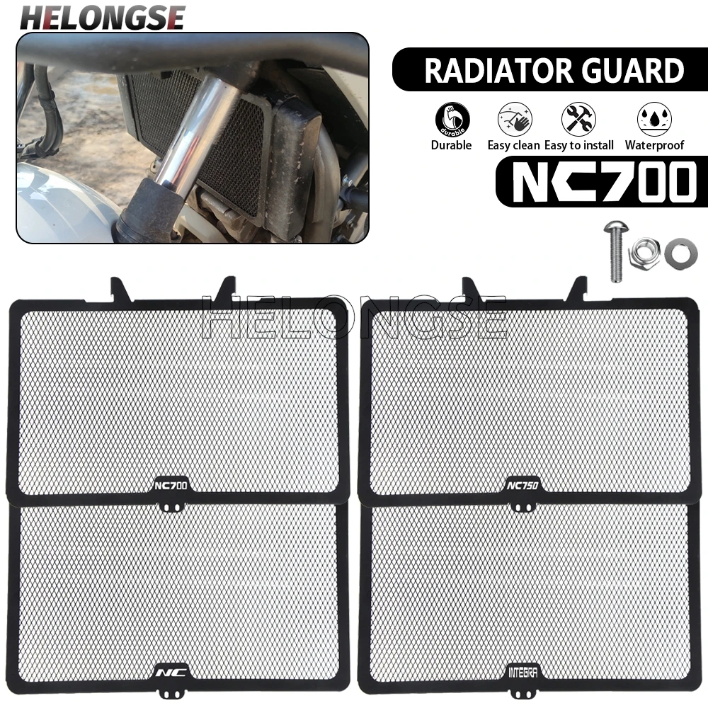 For HONDA NC700S NC700X NC750S NC750X 2014-2024 2023 Integra 700 750 2026 2025 Motorcycle Radiator Grille Guard Protection Cover
For HONDA NC700S NC700X NC750S NC750X 2014-2024 2023 Integra 700 750 2026 2025 Motorcycle Radiator Grille Guard Protection Cover