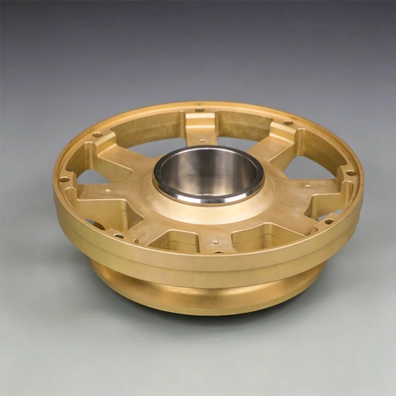 Custom CNC Machined Brass Wheel Hub Parts 5-Axis Machining 0.01mm High Precision Turning Aluminum Steel Copper Titanium Parts
Custom CNC Machined Brass Wheel Hub Parts 5-Axis Machining 0.01mm High Precision Turning Aluminum Steel Copper Titanium Parts