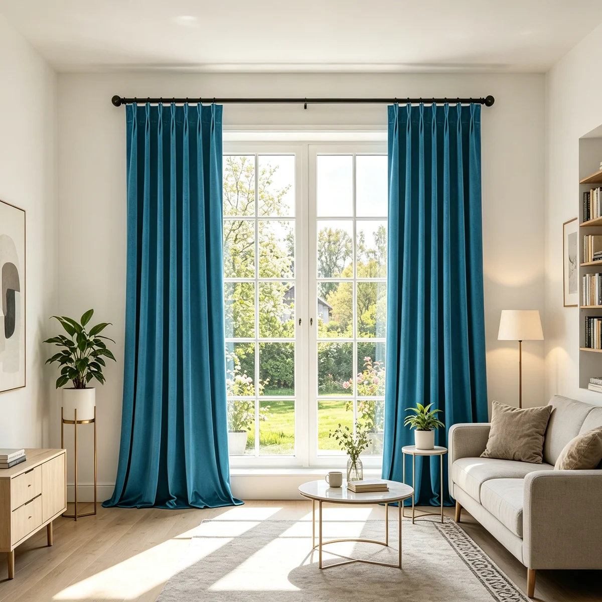 Dark Teal Velvet High Shading Curtain, Thick Soft Flannel Window Drape for Vintage Farmhouse Bedroom Decor
Dark Teal Velvet High Shading Curtain, Thick Soft Flannel Window Drape for Vintage Farmhouse Bedroom Decor