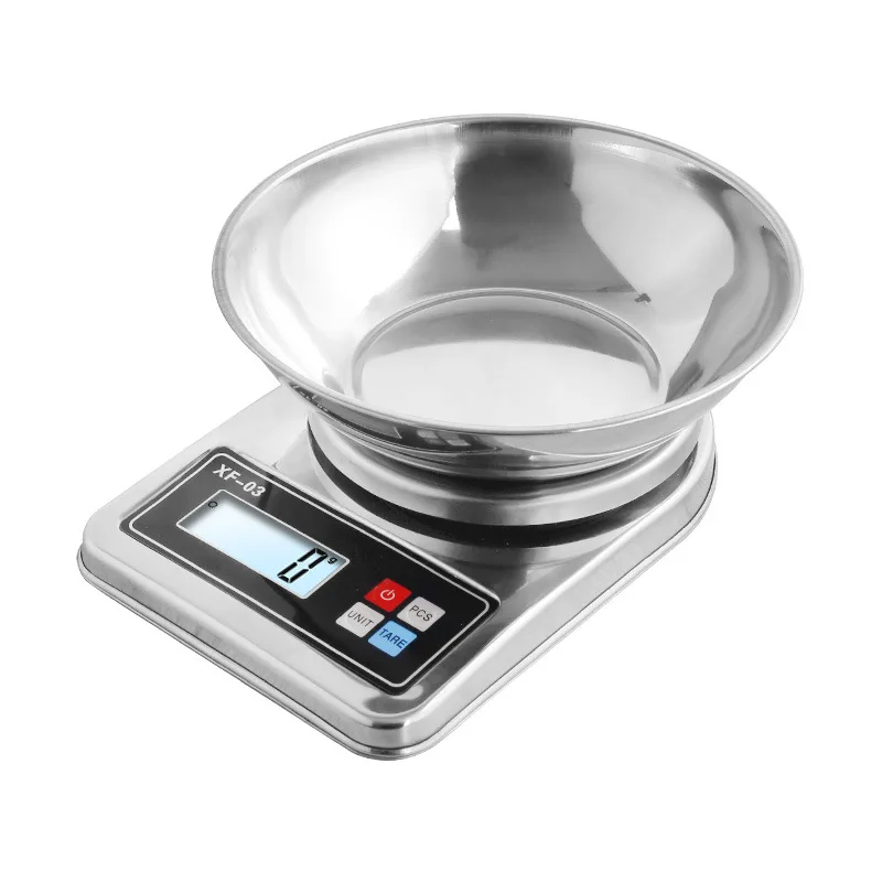 Household high-end All Stainless Steel High Precision Multifunction Waterproof Portable Food Cooking Baking Kitchen Scale
Household high-end All Stainless Steel High Precision Multifunction Waterproof Portable Food Cooking Baking Kitchen Scale