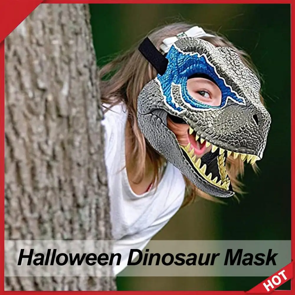 Dinosaur Mask Natural Latex Halloween Cosplay Dino Mask Best Gifts Tyrannosaurus Mask for Party Masquerade for Kid Children
Dinosaur Mask Natural Latex Halloween Cosplay Dino Mask Best Gifts Tyrannosaurus Mask for Party Masquerade for Kid Children