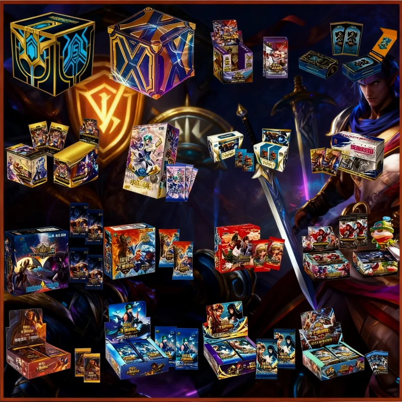 Коллекционная карта League of Legends, детские игрушки, подарок, побеждающий подпись, полые игровые карты LOL, богиня LR Hero Paper Carta 
Коллекционная карта League of Legends, детские игрушки, подарок, побеждающий подпись, полые игровые карты LOL, богиня LR Hero Paper Carta