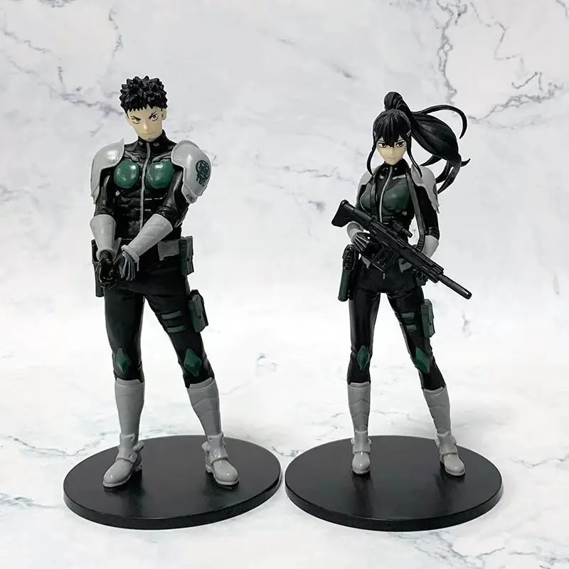 18-19CM Anime Kaijuu No. 8 Figure Kafka Hibino Ashiro Mina Figure Combat Uniform Holding Gun Standing Model Toy Gift PVC
18-19CM Anime Kaijuu No. 8 Figure Kafka Hibino Ashiro Mina Figure Combat Uniform Holding Gun Standing Model Toy Gift PVC