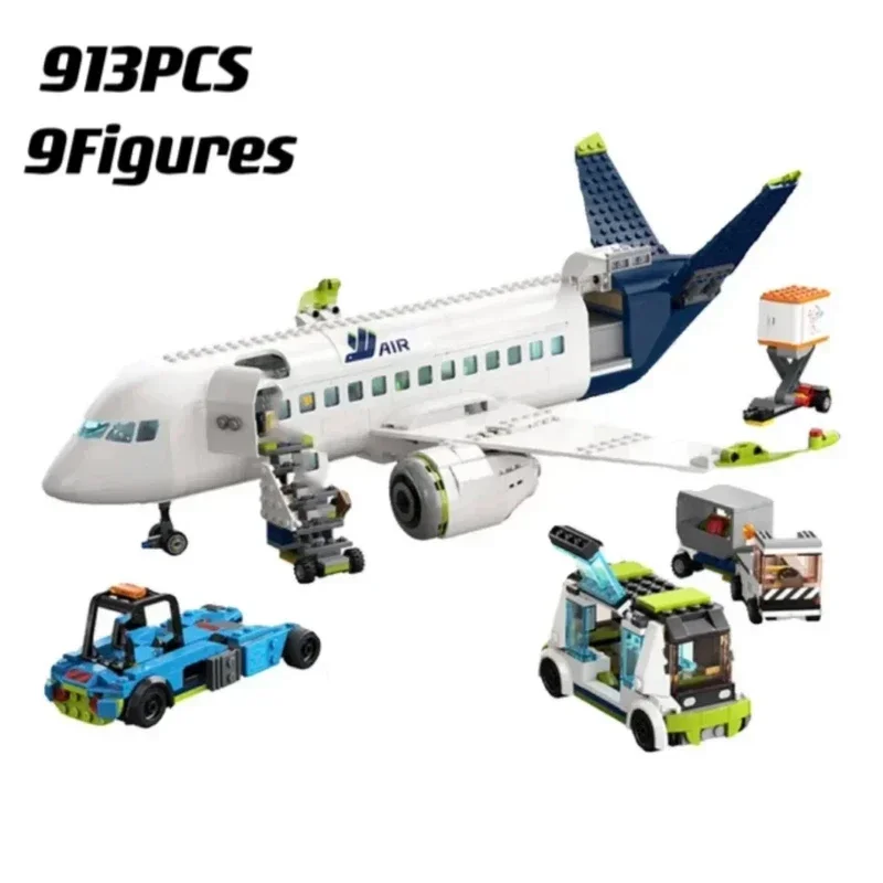 MOC игрушки детские рождественские подарки 913 шт. строительные блоки авиалайнера городская серия грузовые самолеты крупномасштабная сборка
MOC игрушки детские рождественские подарки 913 шт. строительные блоки авиалайнера городская серия грузовые самолеты крупномасштабная сборка