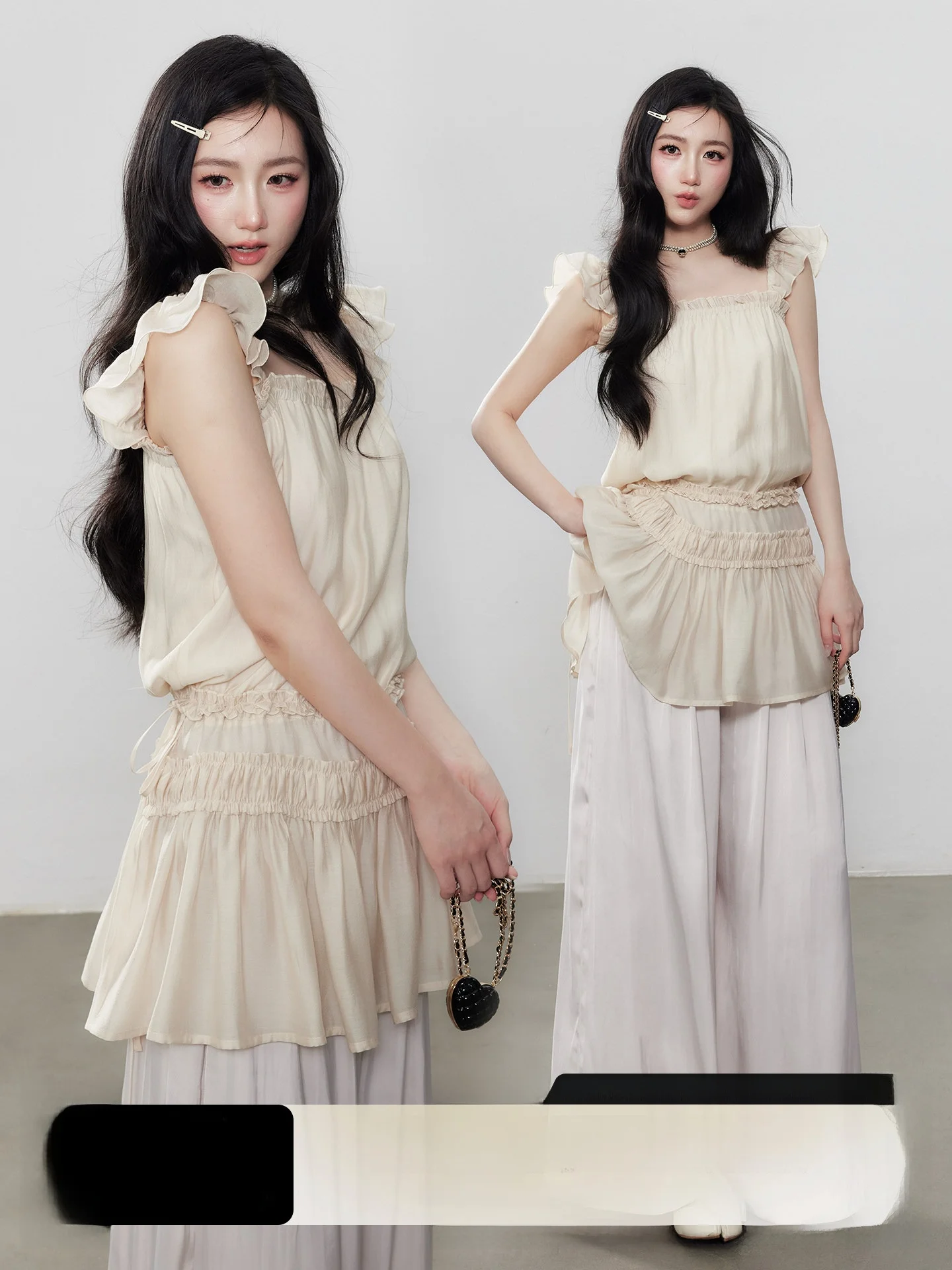 Yuzhi Women's Summer Chiffon Dress Slimming Waist Design Sensation Match All New Top Fashionable Mid-Length Regenerated Fiber
Yuzhi Women's Summer Chiffon Dress Slimming Waist Design Sensation Match All New Top Fashionable Mid-Length Regenerated Fiber