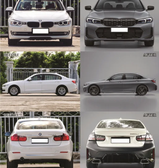 BMW серии 3-4-5-6-7 обновляет новейший окружающий передний и задний бампер. Фары BMW, хвостовое горло, комплект кузова.
BMW серии 3-4-5-6-7 обновляет новейший окружающий передний и задний бампер. Фары BMW, хвостовое горло, комплект кузова.