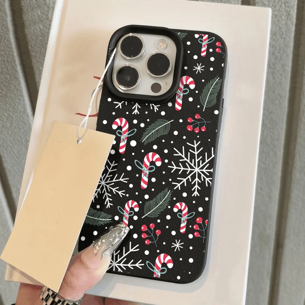 New Year Christmas Snowflake Phone Case For iPhone 13 11 12 15 14 16 Pro Max Plus Shockproof Bumper Matte Leather Silicone Cover
New Year Christmas Snowflake Phone Case For iPhone 13 11 12 15 14 16 Pro Max Plus Shockproof Bumper Matte Leather Silicone Cover