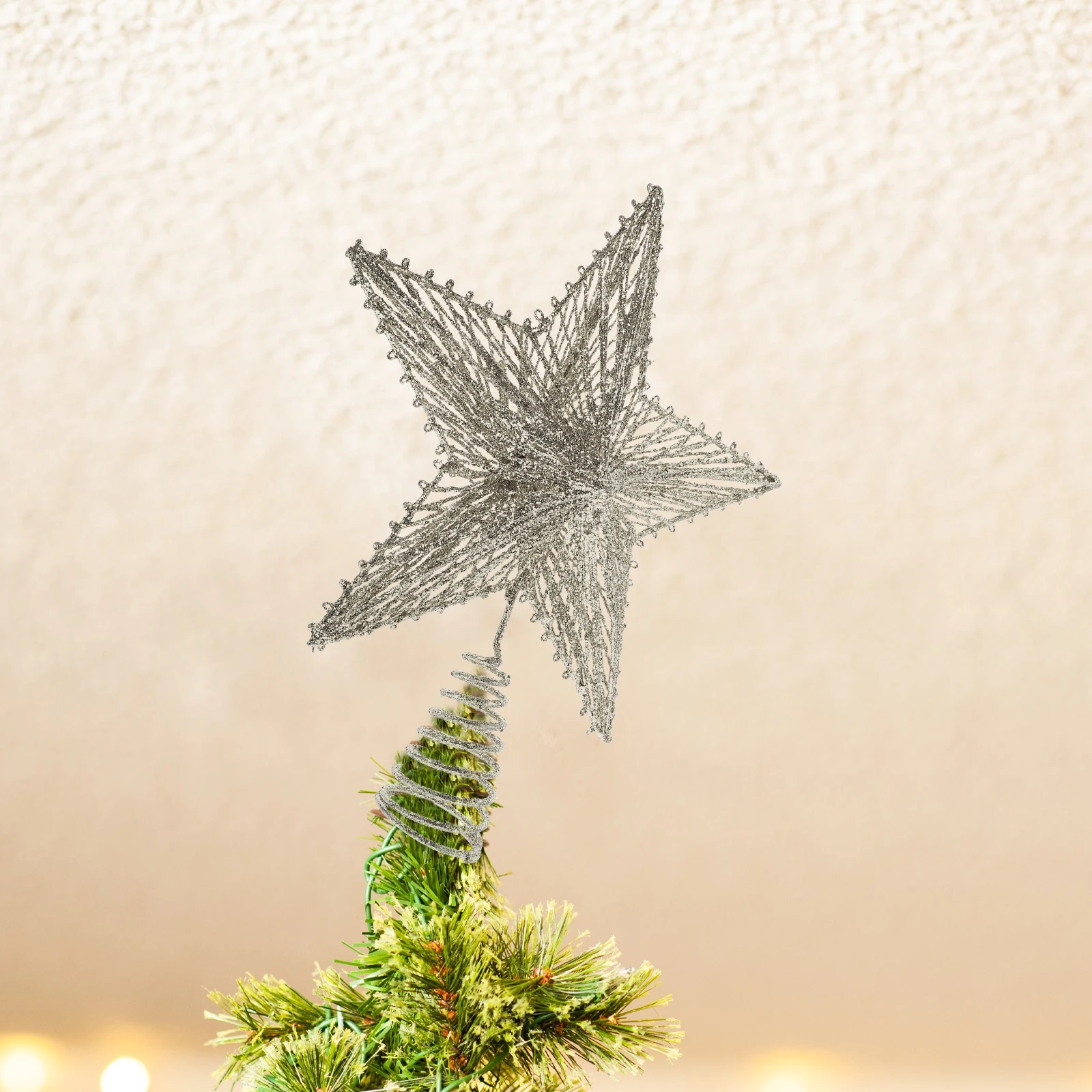 Christmas Tree Topper Star Decoration Xmas Treetop Ornament Glitter Powder Holiday Party Decorations Home Banquet
Christmas Tree Topper Star Decoration Xmas Treetop Ornament Glitter Powder Holiday Party Decorations Home Banquet